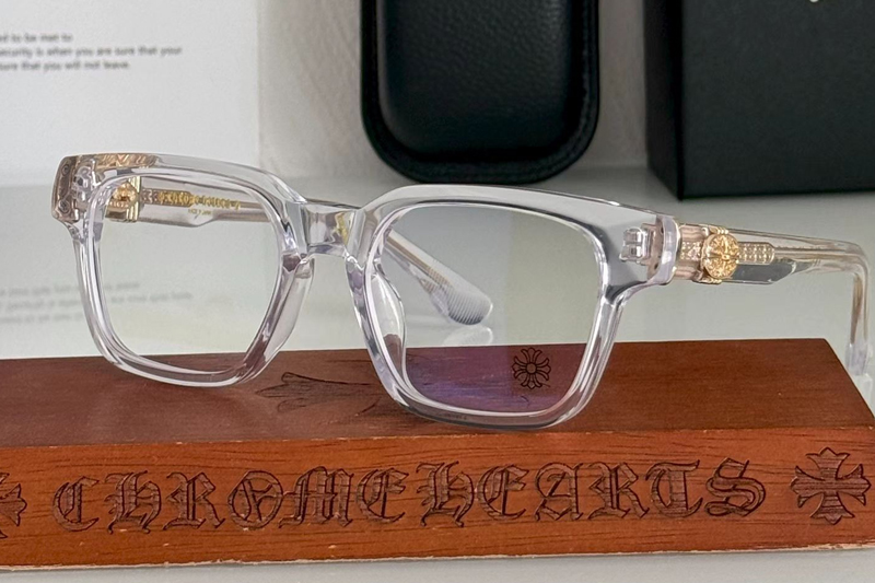 Celibussy Eyeglasses Transparent Gold