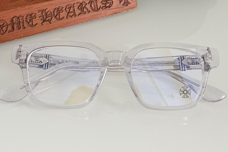 Celibussy Eyeglasses Transparent Silver