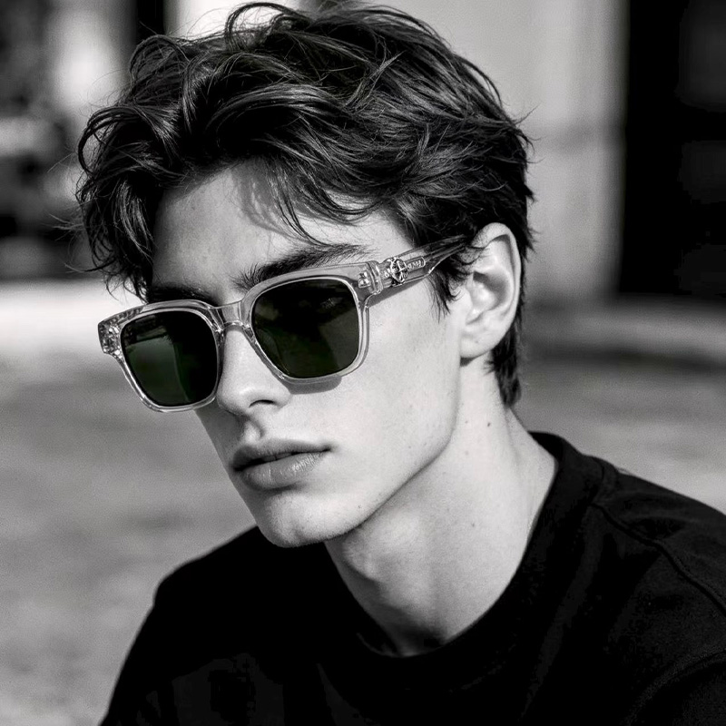 Celibussy Sunglasses Transparent Silver Green