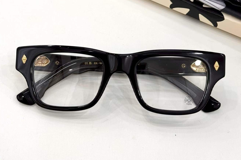 Crypdic Eyeglasses Black Gold