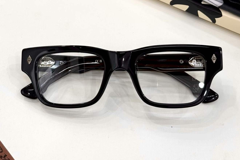 Crypdic Eyeglasses Black Silver