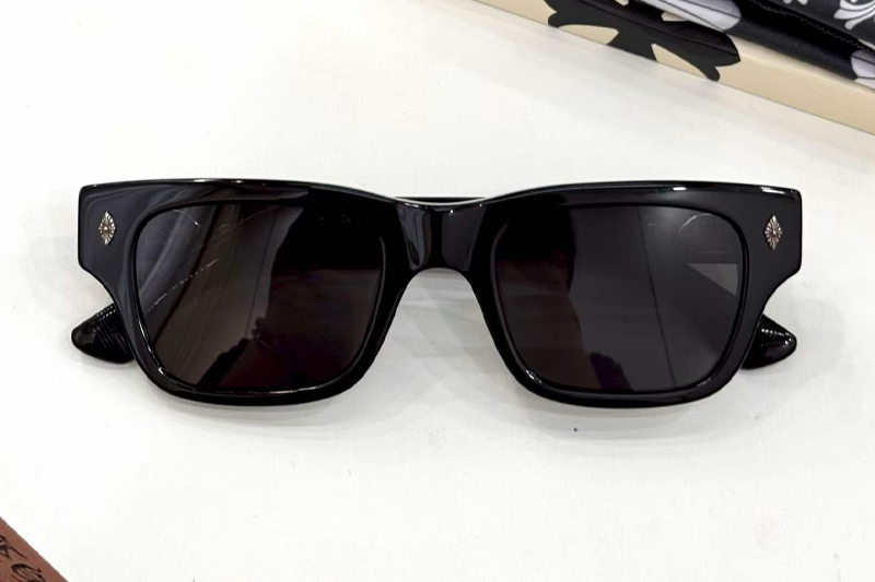 Crypdic Sunglasses Black Silver Gray