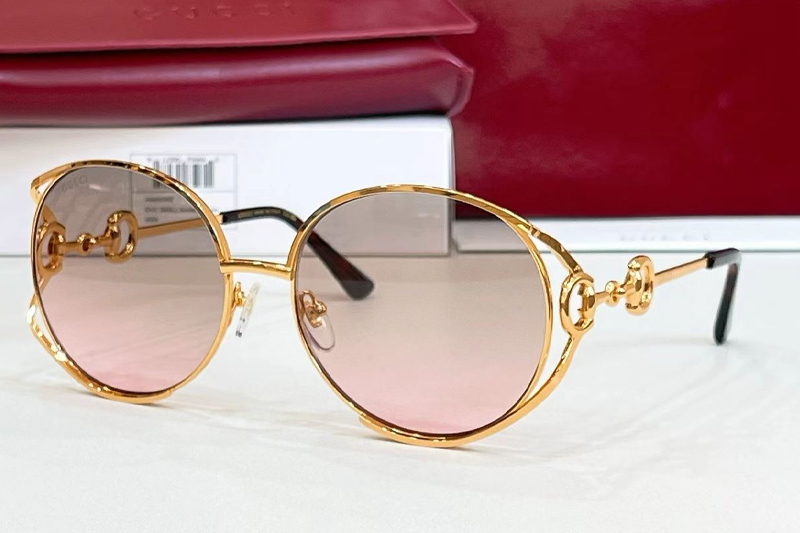 GG1671 Sunglasses Gold Gradient Pink