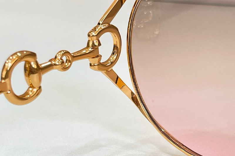 GG1671 Sunglasses Gold Gradient Pink