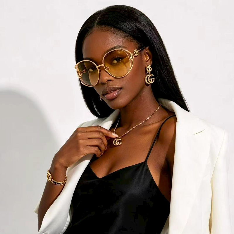 GG1671 Sunglasses Gold Gradient Yellow