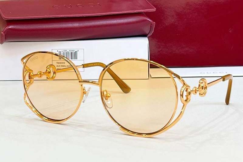 GG1671 Sunglasses Gold Gradient Yellow