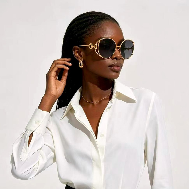 GG1671 Sunglasses Gold Gray