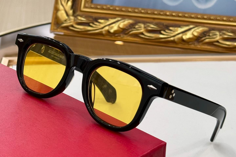 Jax Sunglasses Black Yellow