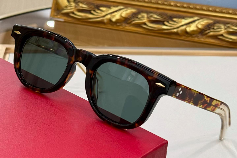 Jax Sunglasses Tortoise Green