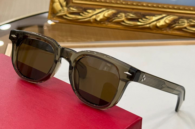 Jax Sunglasses Transparent Brown Brown