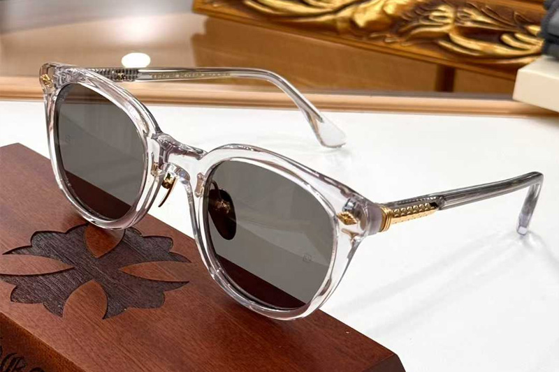 Just In-A Sunglasses Transparent Gray