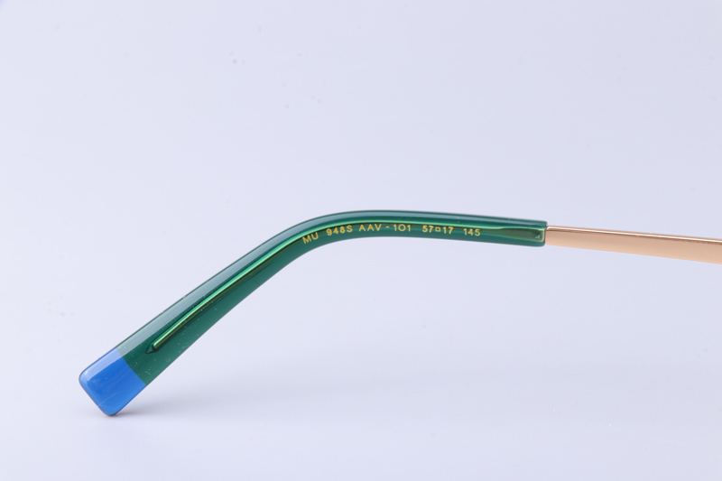 MU948S Sunglasses Gold Gradient Blue