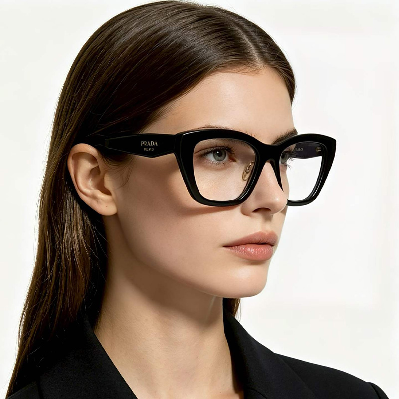 PRD11VD Eyeglasses Black