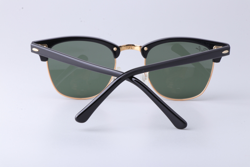 RB3016 Sunglasses Black Gold Green