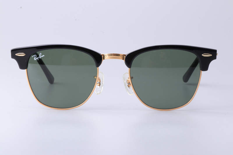 RB3016 Sunglasses Black Gold Green