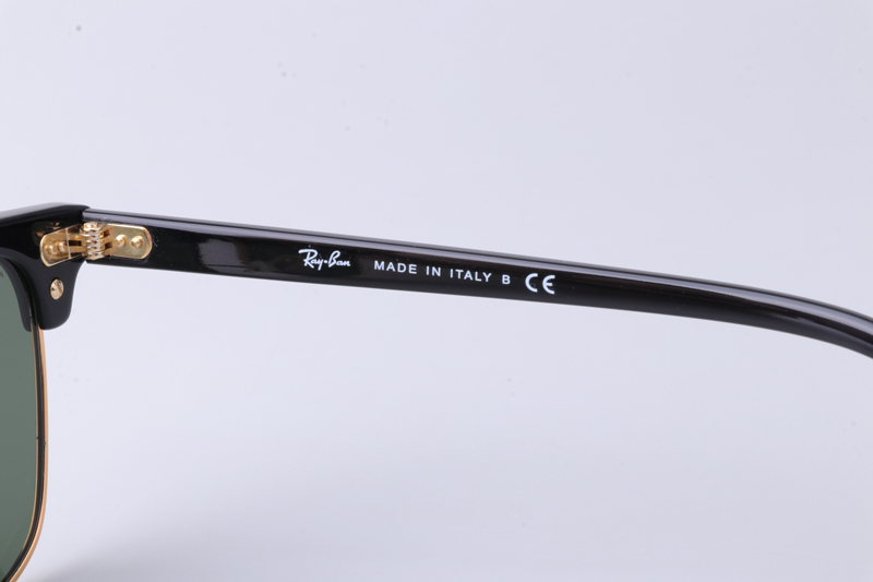 RB3016 Sunglasses Black Gold Green