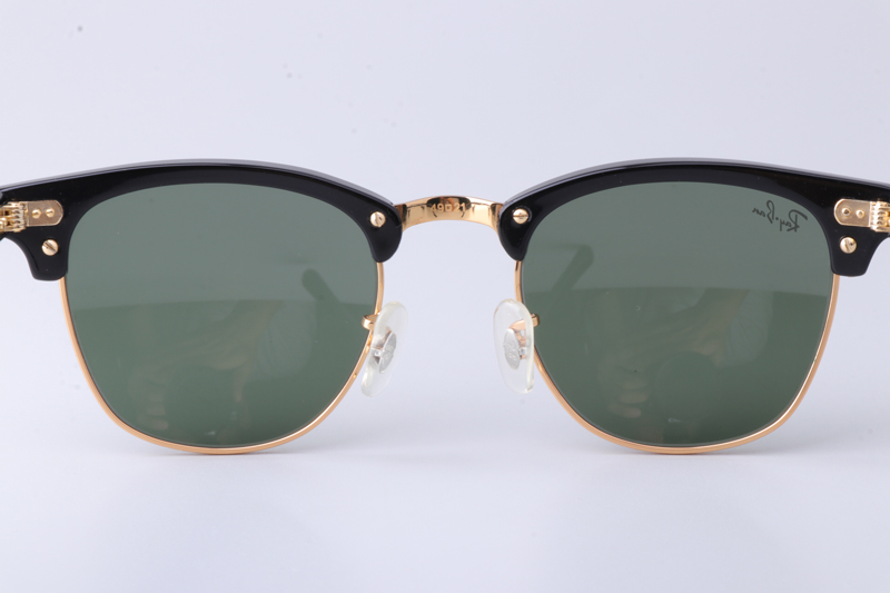 RB3016 Sunglasses Black Gold Green