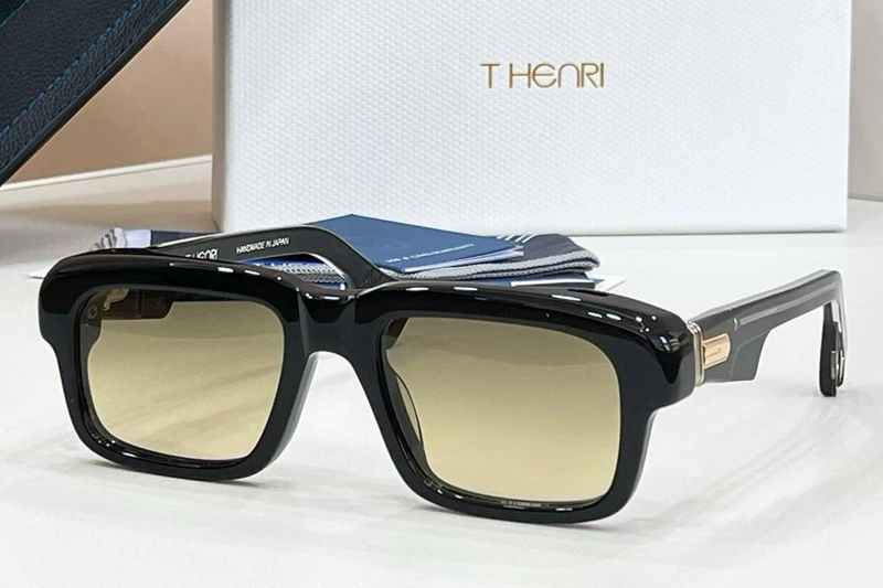 Roadrunner Sunglasses Black Gold Gradient Brown