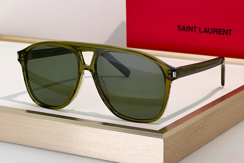 SL596 Sunglasses Green Green