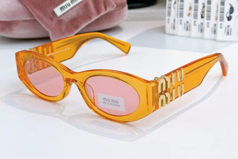 SMU11W Sunglasses Yellow Pink