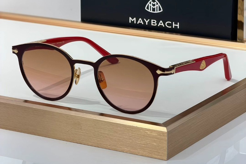The Attitude II Sunglasses Red Gradient Pink