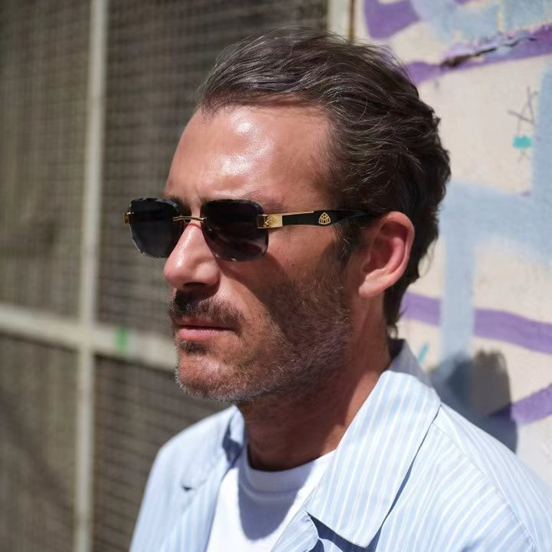 The Beng Sunglasses Gold Gray
