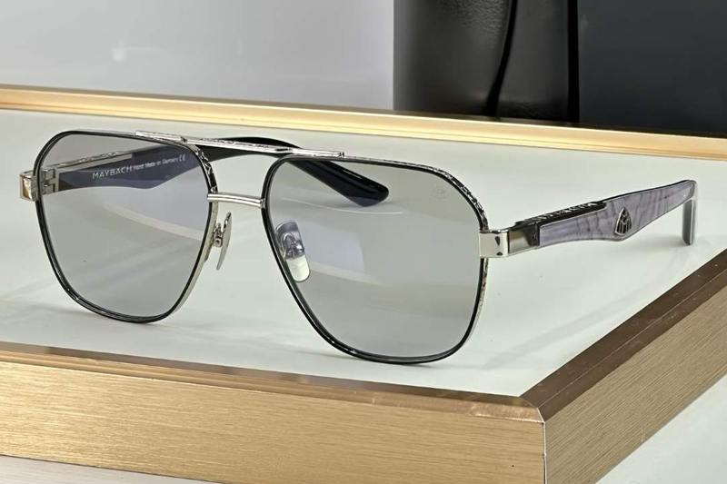 The Onge Sunglasses Silver Light Gray