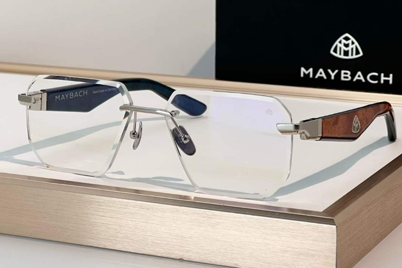 The Visionist Sun I Eyeglasses Silver Wood