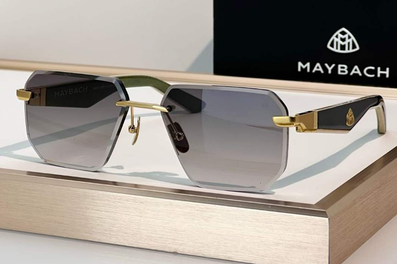 The Visionist Sun I Sunglasses Gold Gradient Gray