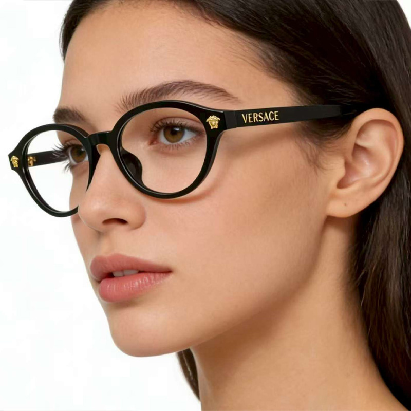 VE3393D Eyeglasses Black