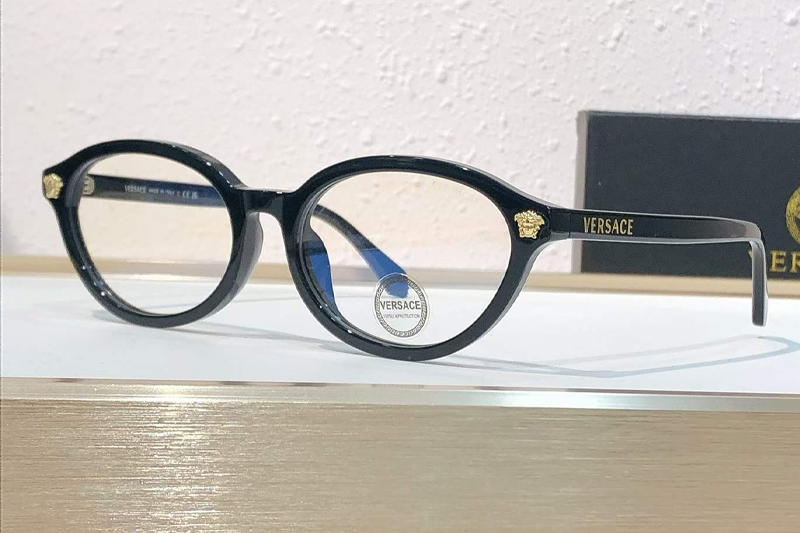 VE3393D Eyeglasses Black