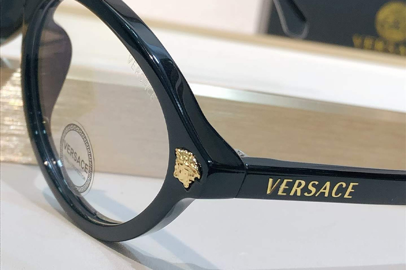 VE3393D Eyeglasses Black
