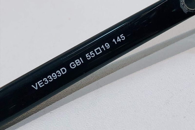 VE3393D Eyeglasses Black