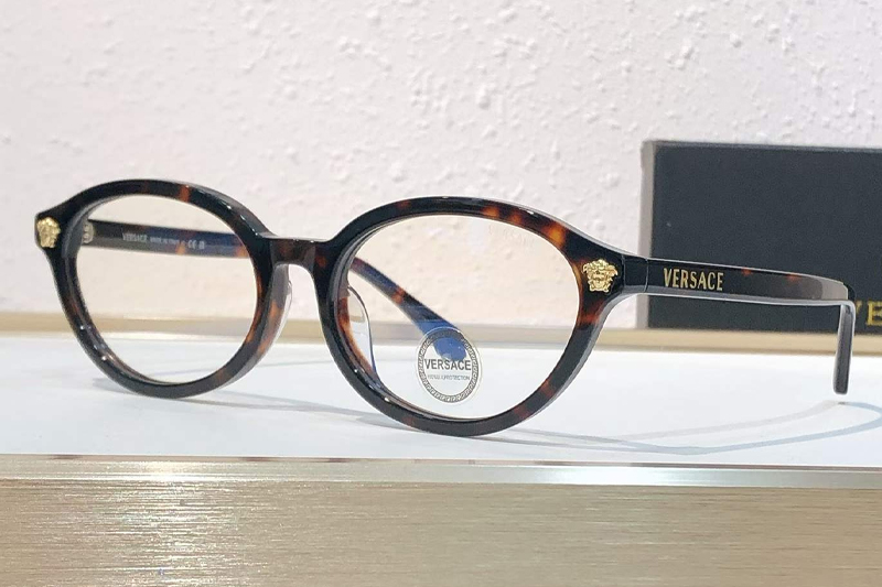 VE3393D Eyeglasses Tortoise