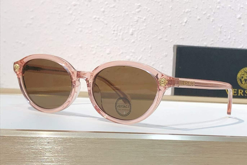 VE3393D Sunglasses Pink Brown