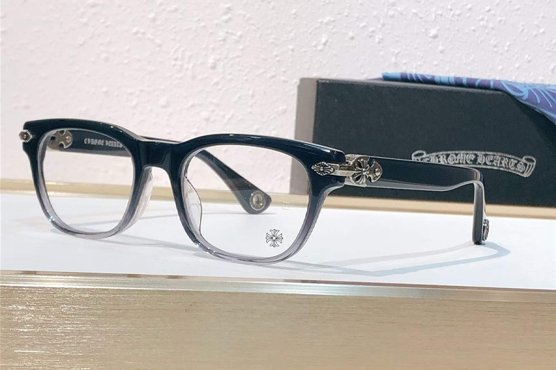 Well Strung Eyeglasses Black Transparent