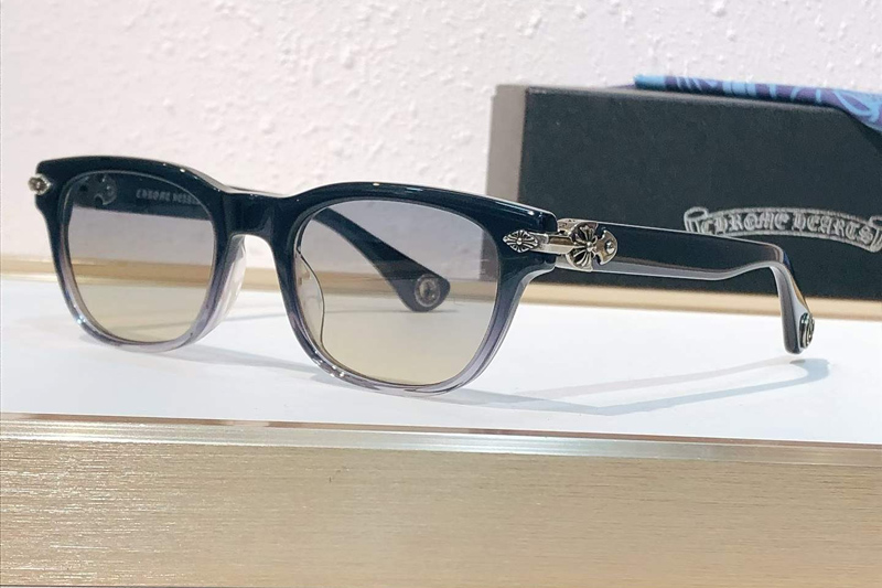 Well Strung Sunglasses Black Transparent Gray