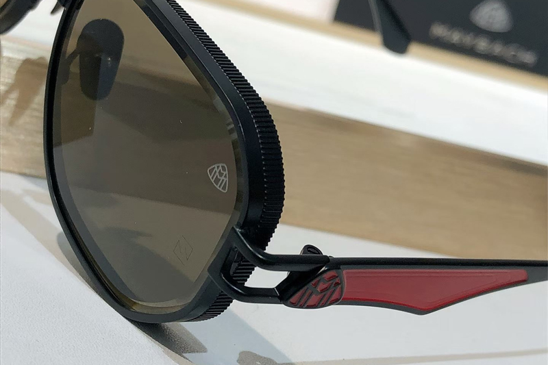 Z173 Sunglasses Black Brown