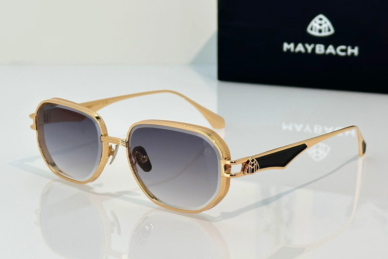 Z173 Sunglasses Gold Gradient Gray
