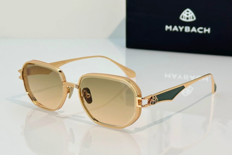 Z173 Sunglasses Gold Light Brown