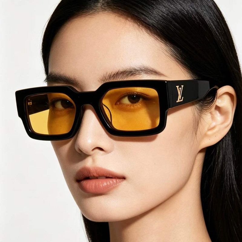 Z1910E Sunglasses Black Gold Yellow