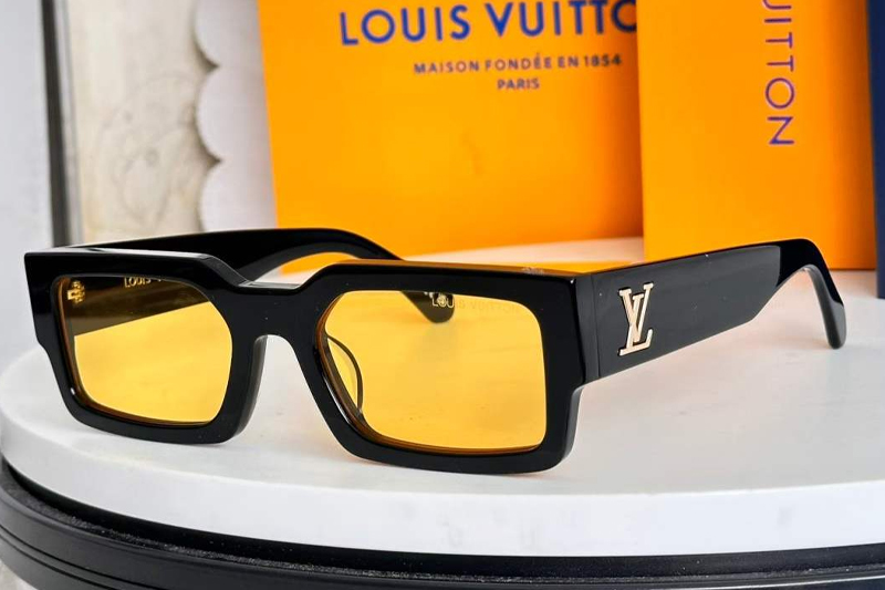 Z1910E Sunglasses Black Gold Yellow