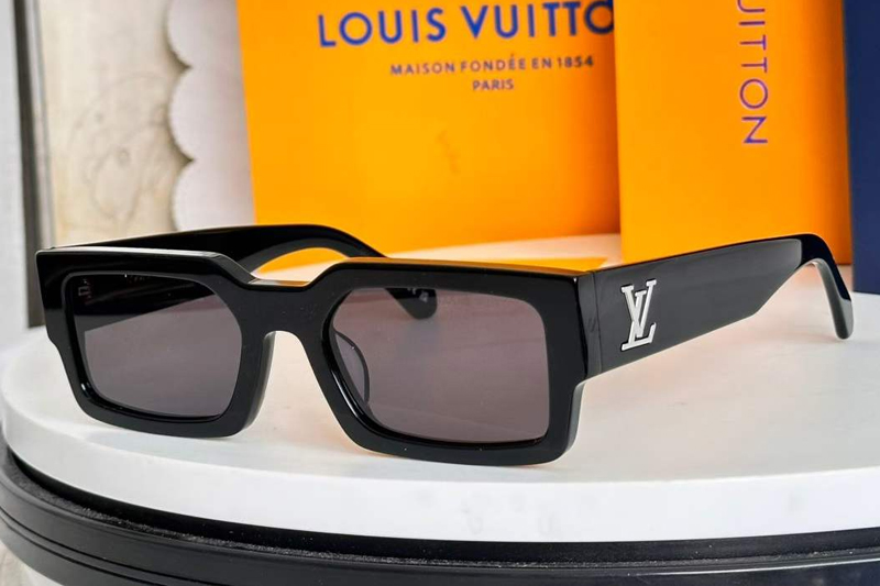 Z1910E Sunglasses Black Silver Gray