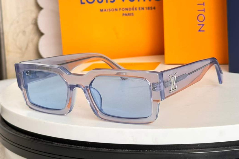 Z1910E Sunglasses Transparent Gray Blue