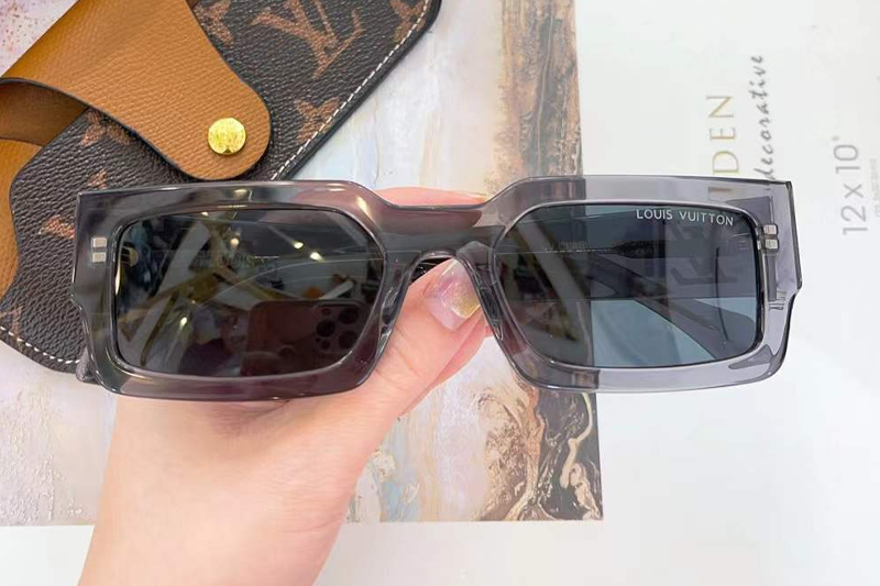 Z1910E Sunglasses Transparent Gray Blue
