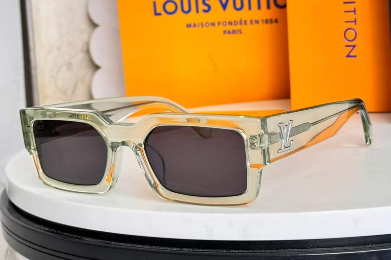 Z1910E Sunglasses Transparent Green Gray