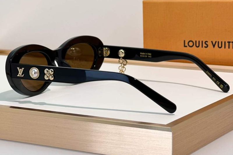 Z2987 Sunglasses Black Brown
