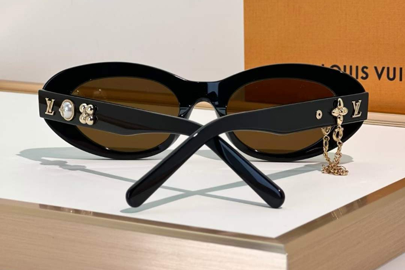 Z2987 Sunglasses Black Brown