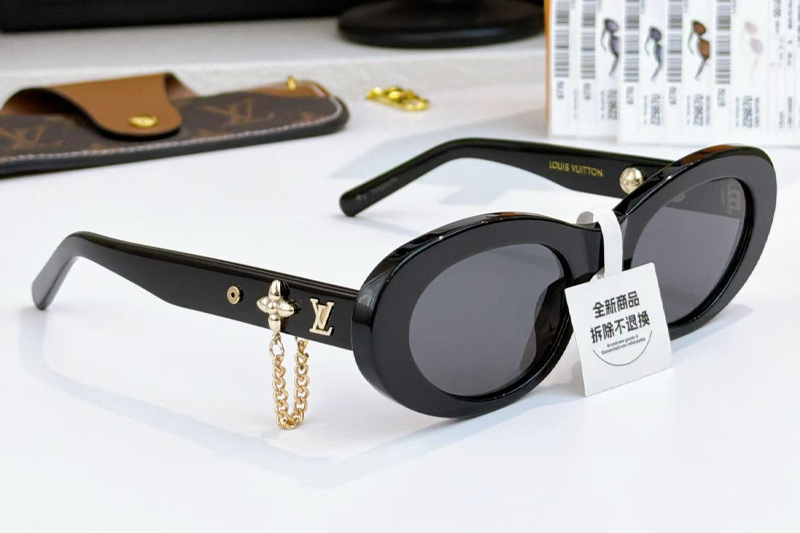 Z2987 Sunglasses Black Gray
