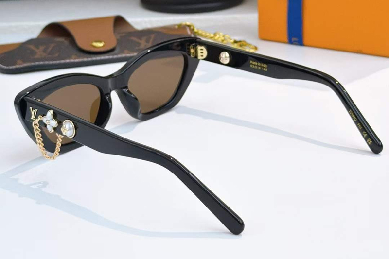 Z2988 Sunglasses Black Brown
